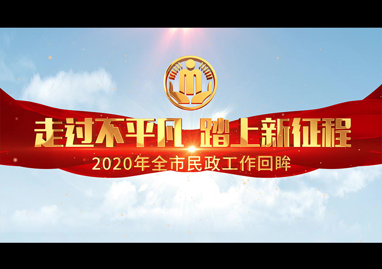 民政局2020年工作匯報(bào)片